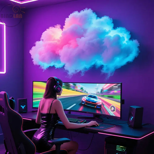 lumière de nuage